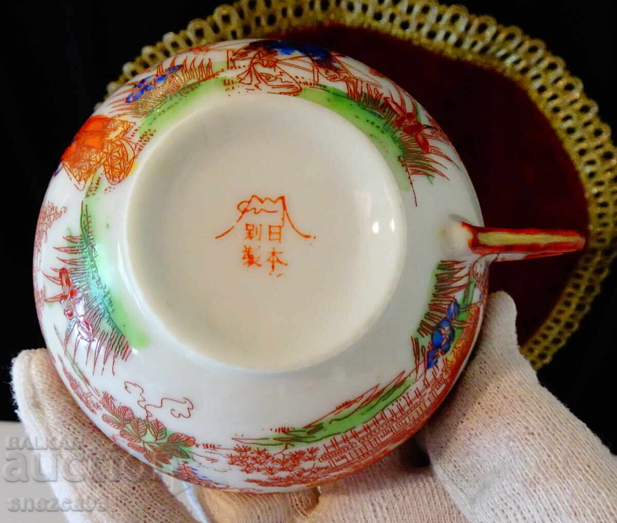 Japanese Fukagawa Bone China Bowl - 6