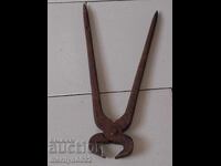 Blacksmith's tongs wrought iron tool