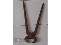 Blacksmith's tongs wrought iron tool