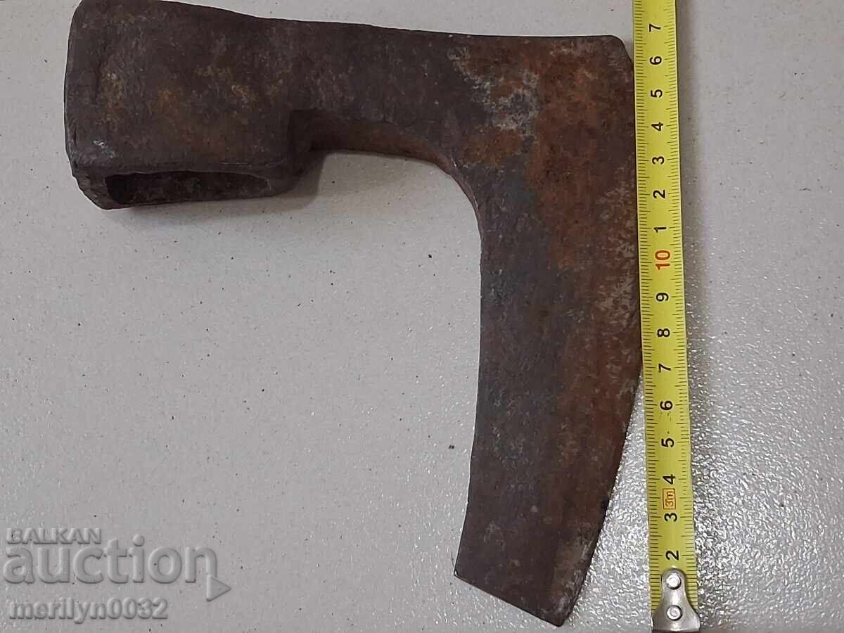 Стара брадва топор инструмент ковано желязо - 6 Стара брадва топор инструмент ковано желязо - 6