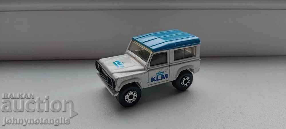 Matchbox car from 1987, KLM Land Rover