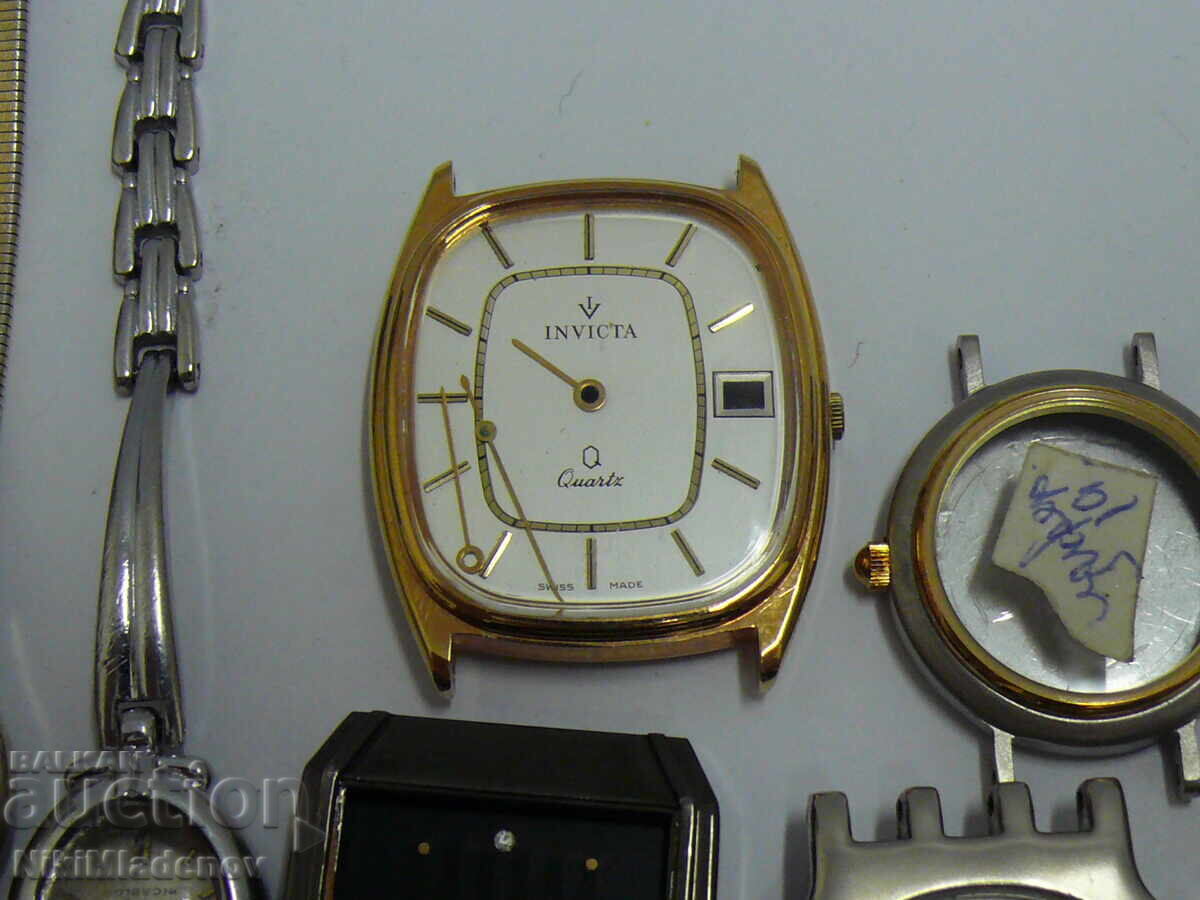 Auction Lot of watch cases, ORIENT, INVICTA, EDOX and others Auction Lot of watch cases, ORIENT, INVICTA, EDOX and others
