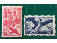 Clean stamps France 1946-47