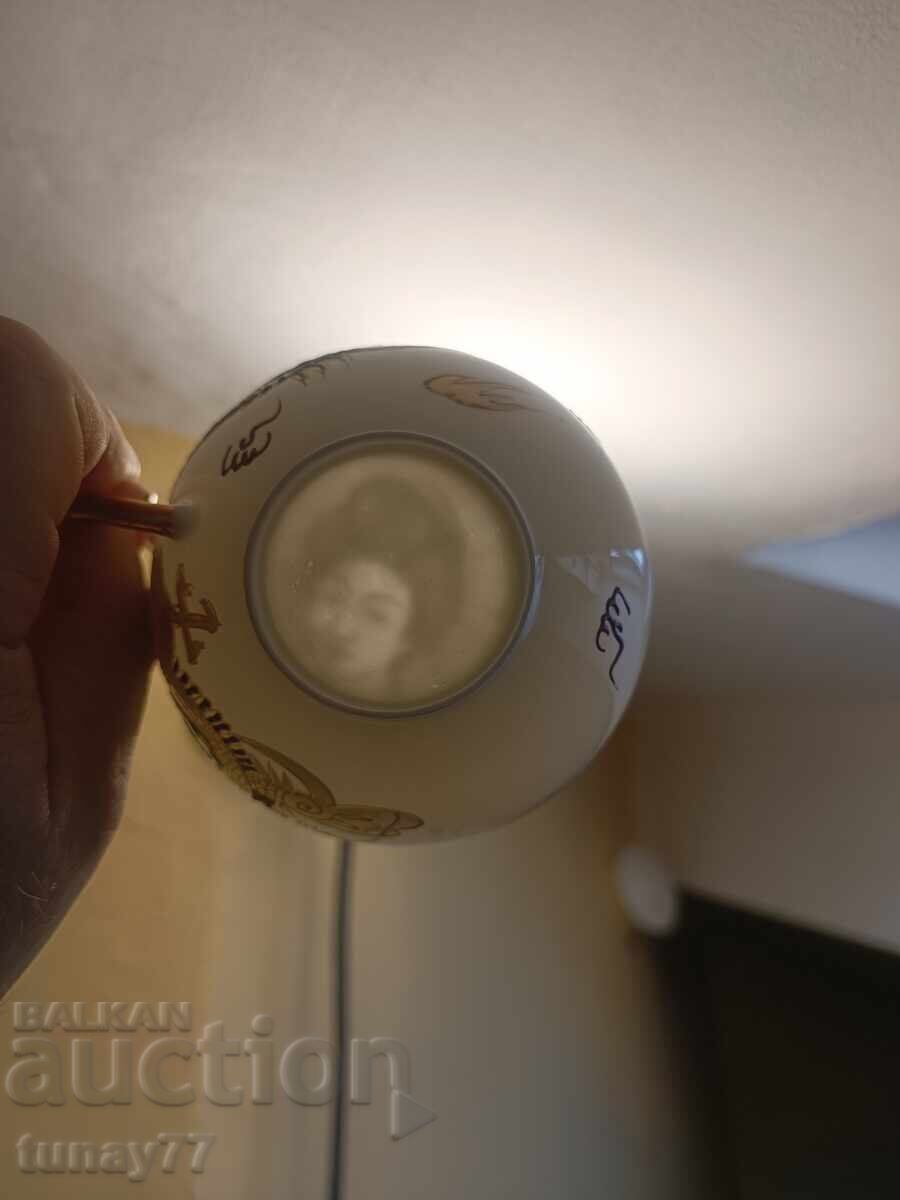 Ceașcă și farfurioară japoneză litofanie, geișă, fată, dragon, 30 - 5 Ceașcă și farfurioară japoneză litofanie, geișă, fată, dragon, 30 - 5