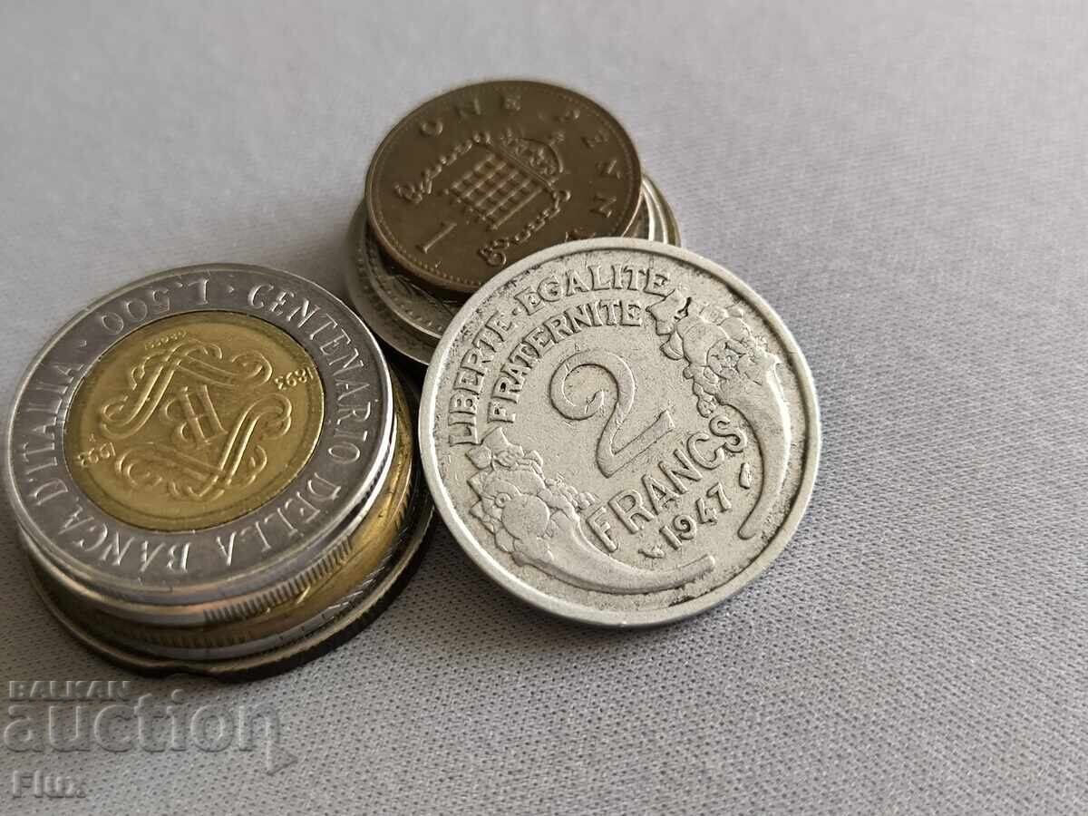 Νόμισμα - Γαλλία - 2 φράγκα | 1947 Νόμισμα - Γαλλία - 2 φράγκα | 1947