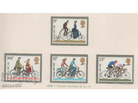 1978. Великобритания. Първи колоездачни организации.