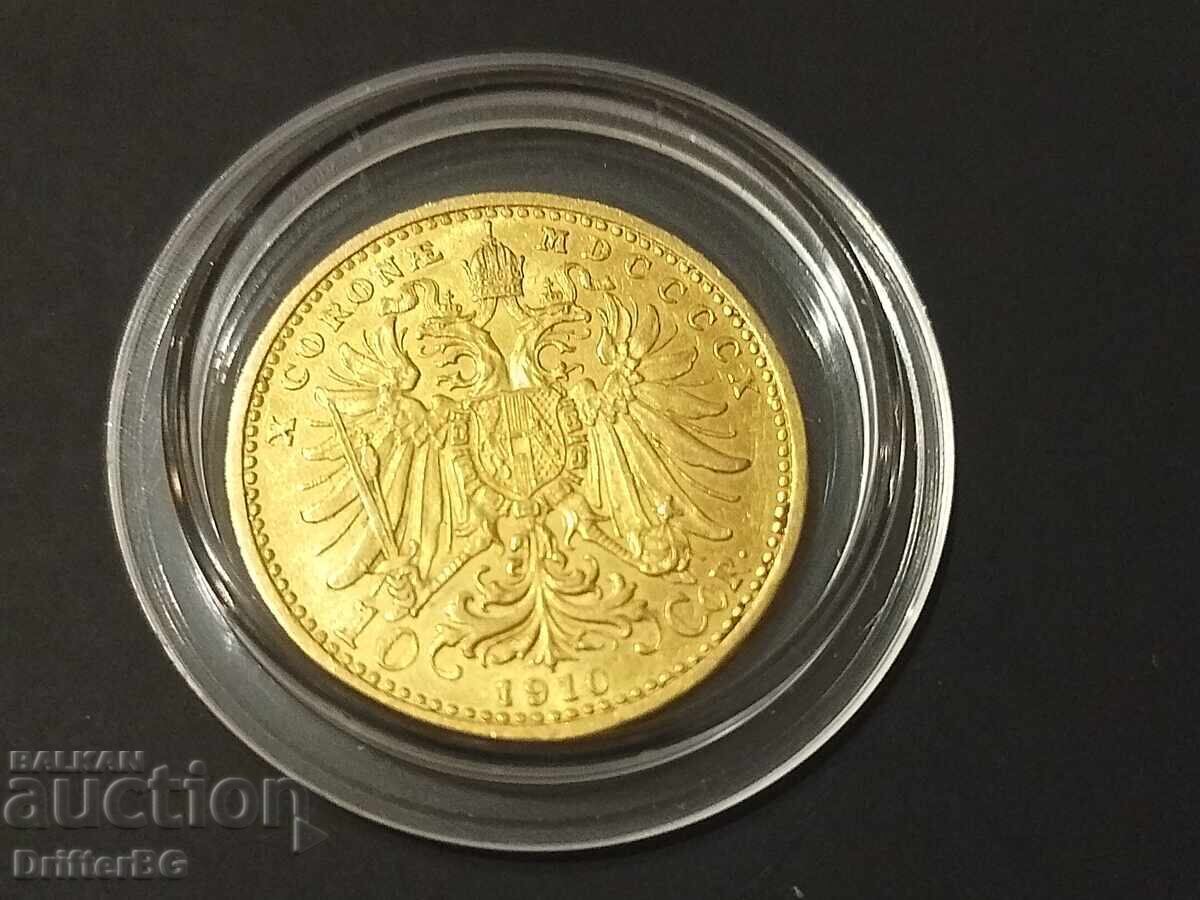 Auction  10 Corona Austria, 1910