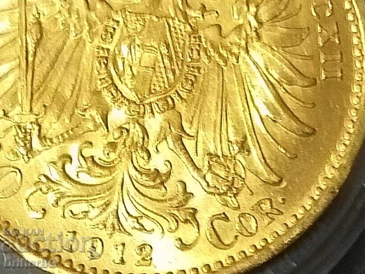 Auction  10 Corona Austria, 1912