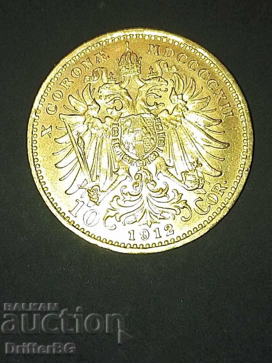 10 Corona Austria, 1912 - 5