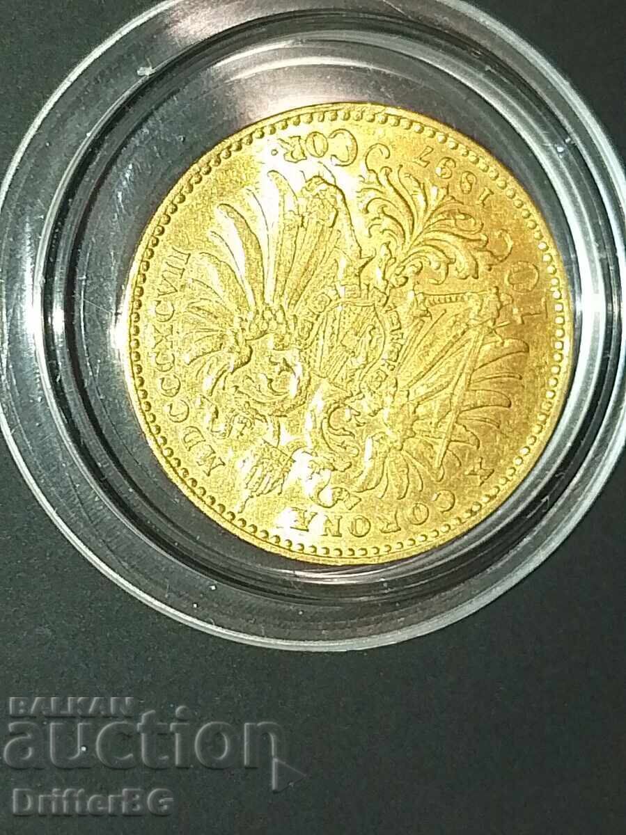 Auction 10 Corona Austria, 1897 Auction 10 Corona Austria, 1897