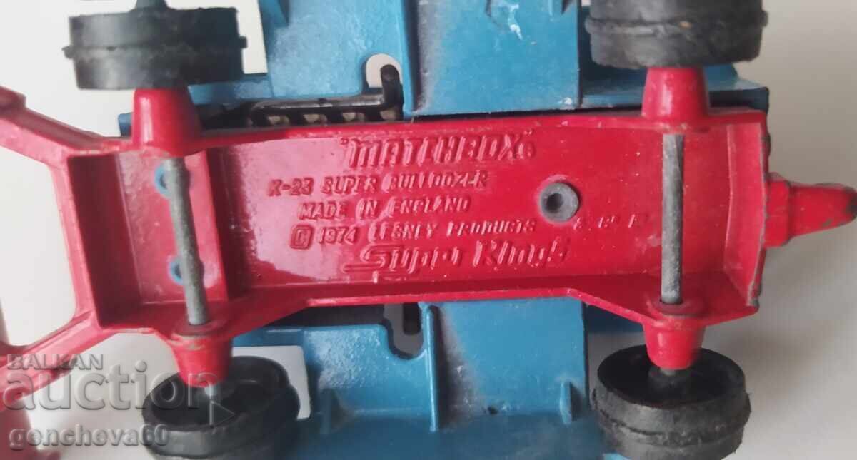 MATCHBOX bulldozer k23/1974 ENGLAND - 6