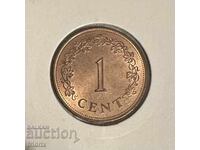 Malta 1 cent 1977 UNC