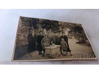 Φωτογραφία Χάσκοβο Άνδρας γυναίκες και παιδιά στο πάρκο 1934