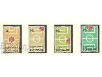 1970. Surinam. 50 de ani de la Asociația de Fotbal din Surinam.