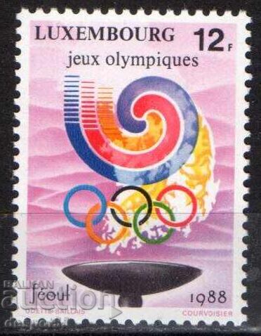 1988. Λουξεμβούργο. Ολυμπιακοί Αγώνες - Σεούλ, Νότια Κορέα