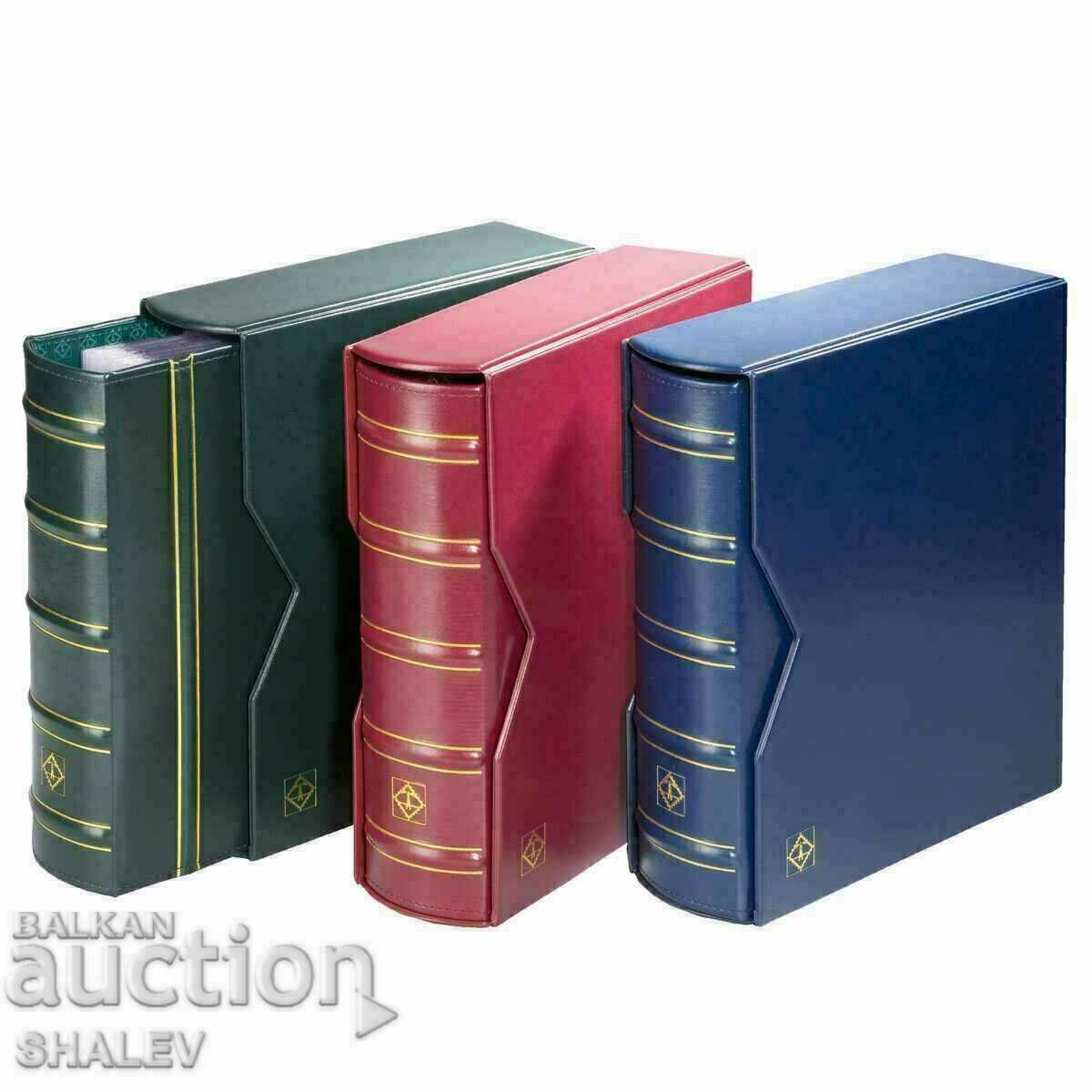 Album OPTIMA GIGANT cu caseta deluxe - Leuchtturm / 4499. Album OPTIMA GIGANT cu caseta deluxe - Leuchtturm / 4499.