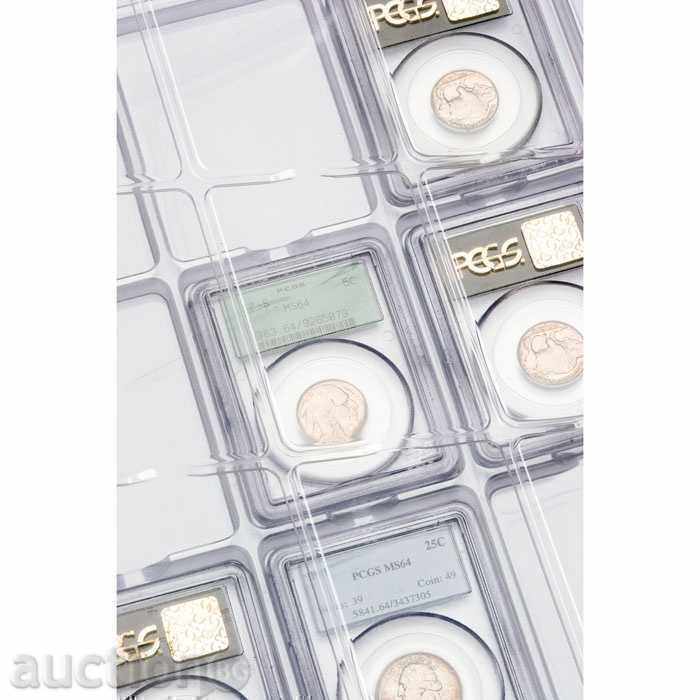 Foi pentru monede GRANDE ENCAP (DIN A4) - 2 buc./pachet (699) cu preț 12.49 BGN | € 6.39