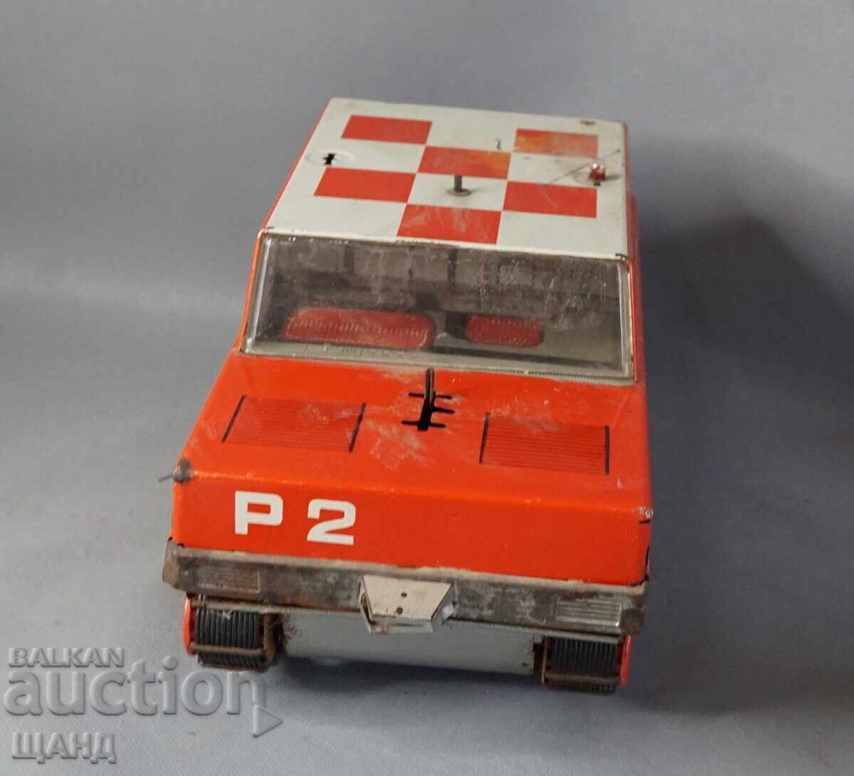 Delivery of POLAR Old German metal tin toy model lunar rover
