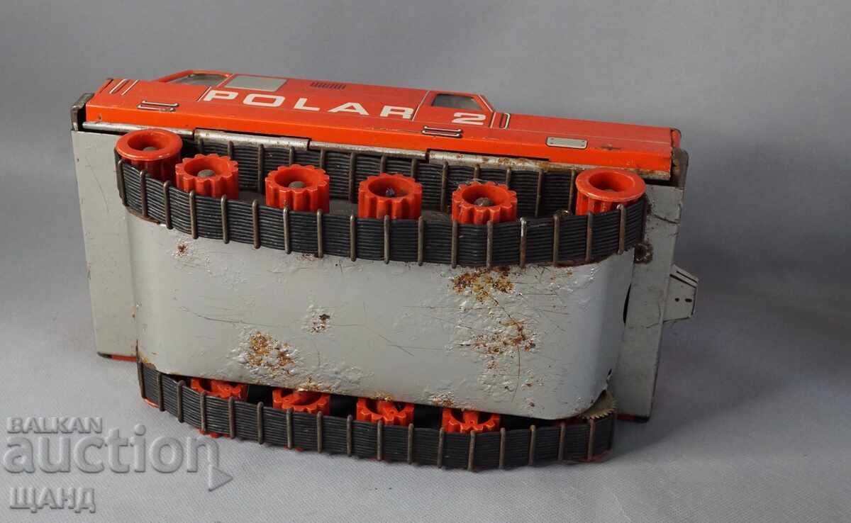 POLAR Old German metal tin toy model lunar rover - 5
