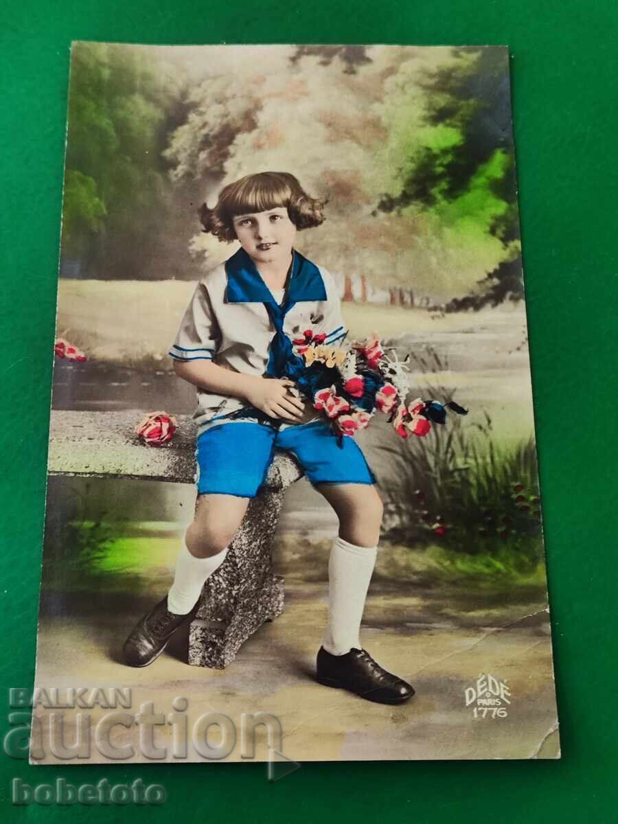 Carte poștală colorată veche