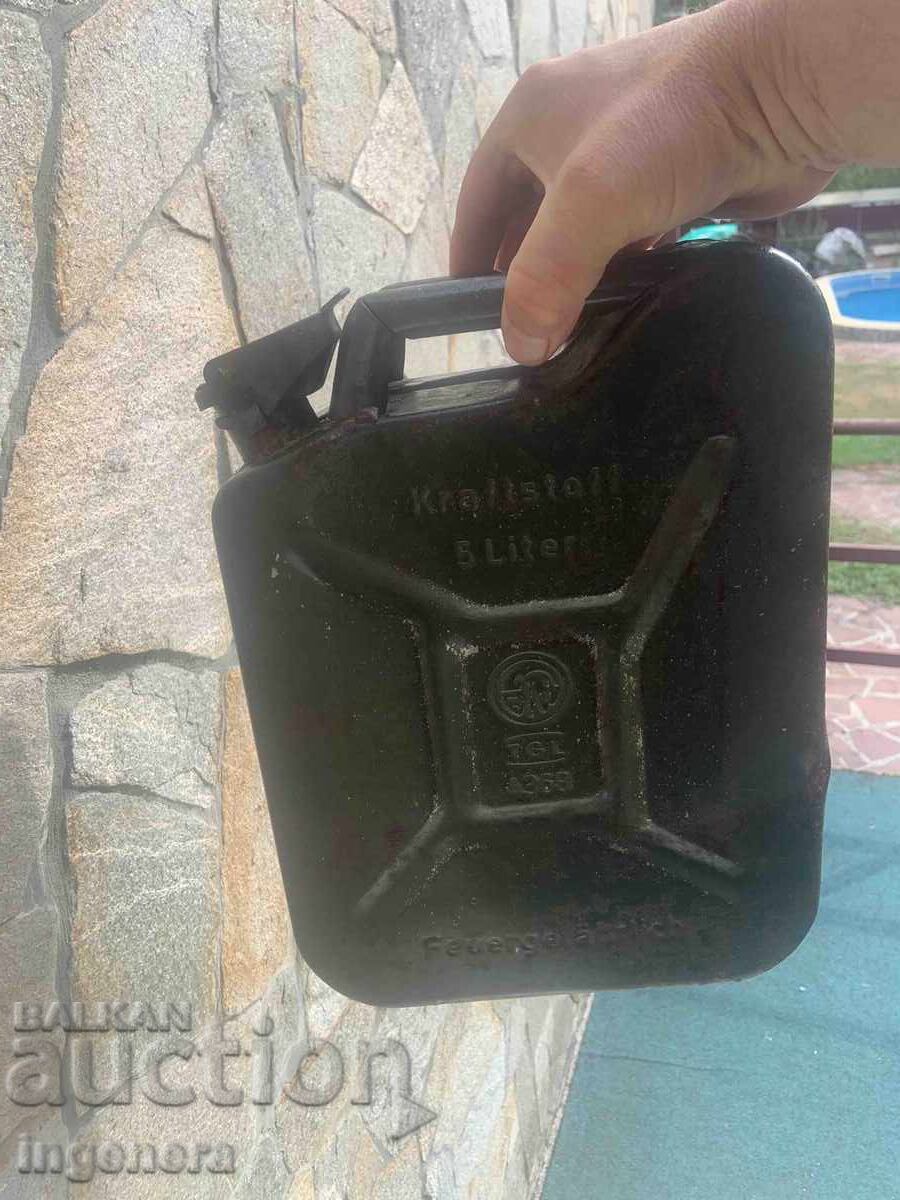 ΜΕΤΑΛΛΙΚΟ ΣΩΛΗΝΑ ΜΙΚΡΟ 5 ΛΙΤΡΑ - ΓΕΡΜΑΝΙΑ - WW 2 - ΣΗΜΑΝΣΕΙΣ - 6