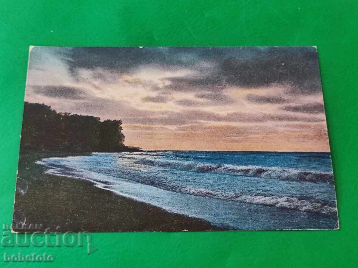 Old color postcard Varna