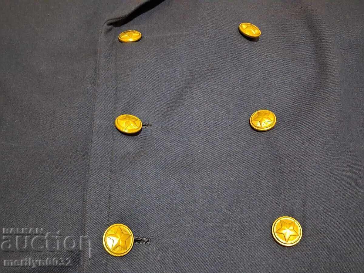Palton de ofițer de vară uniformă de paradă anii '60 BNA - 5