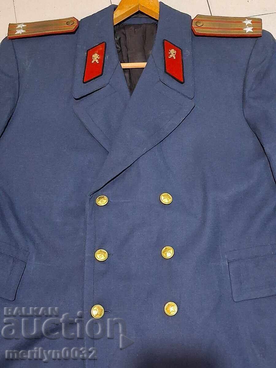 Palton de ofițer de vară uniformă de paradă anii '60 BNA - 6