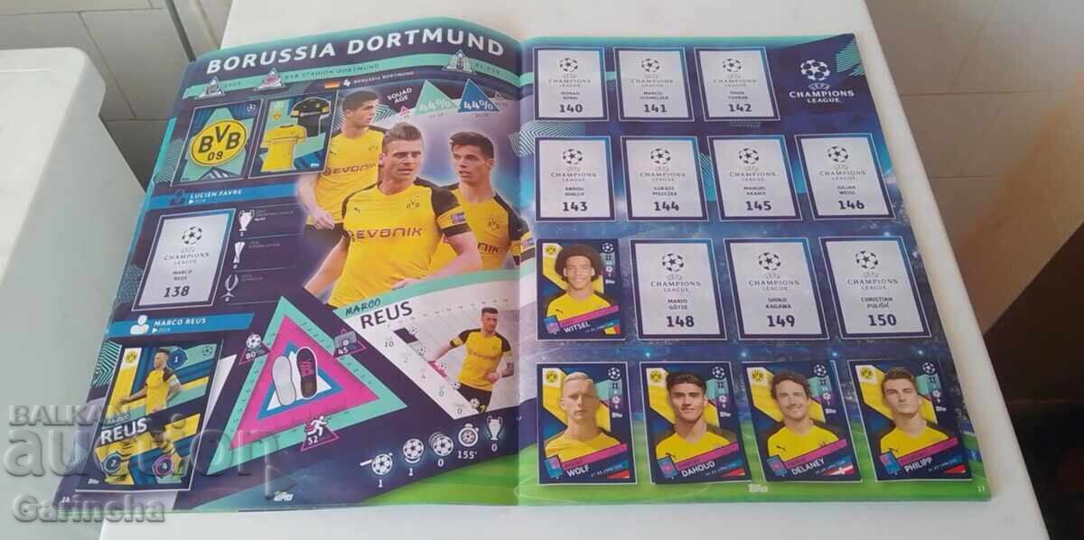 Άλμπουμ Panini Panini - Champions League 18/19 - 5