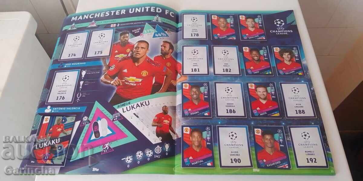 Άλμπουμ Panini Panini - Champions League 18/19 - 6