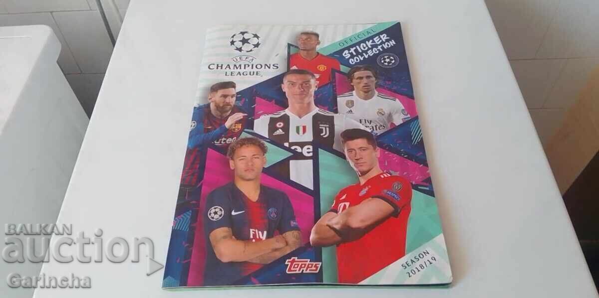 Album Panini Panini - Liga Campionilor 18/19