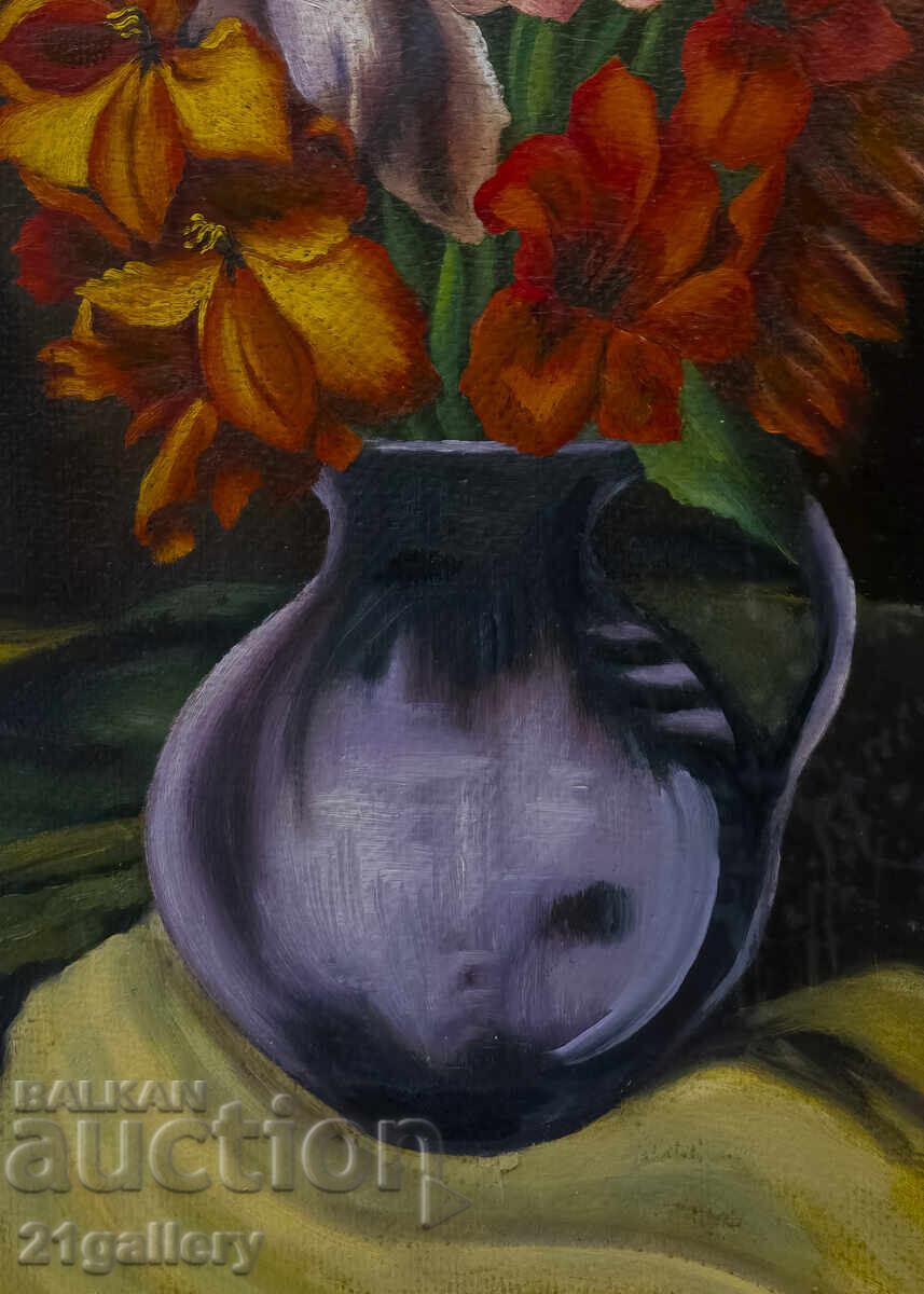 Ivan Kostov, uleiuri, natură statică 1946 - 5