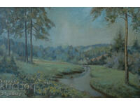 Costa Grekov, peisaj montan, ulei pe pânză