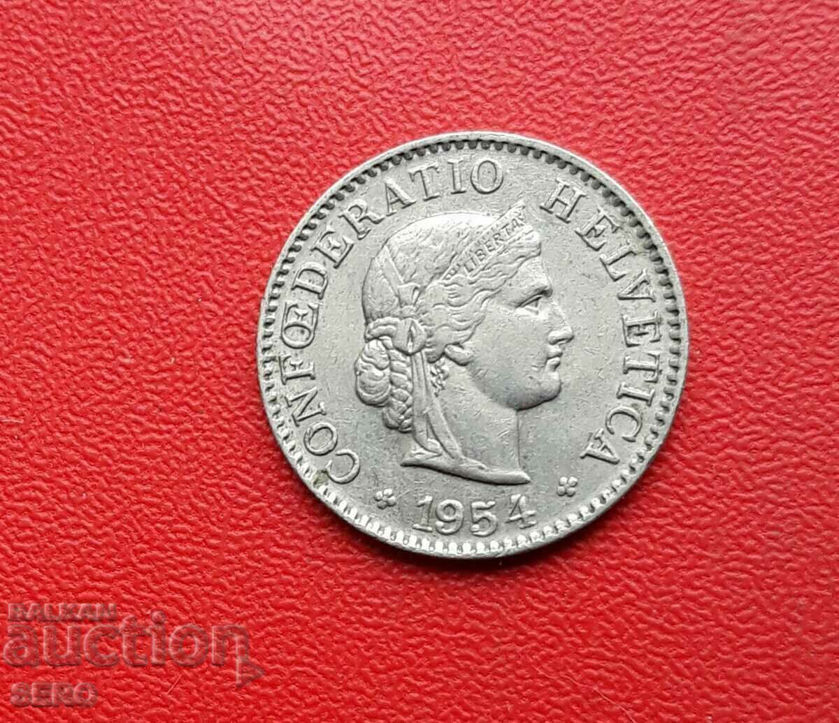 Switzerland-5 Rapen 1954