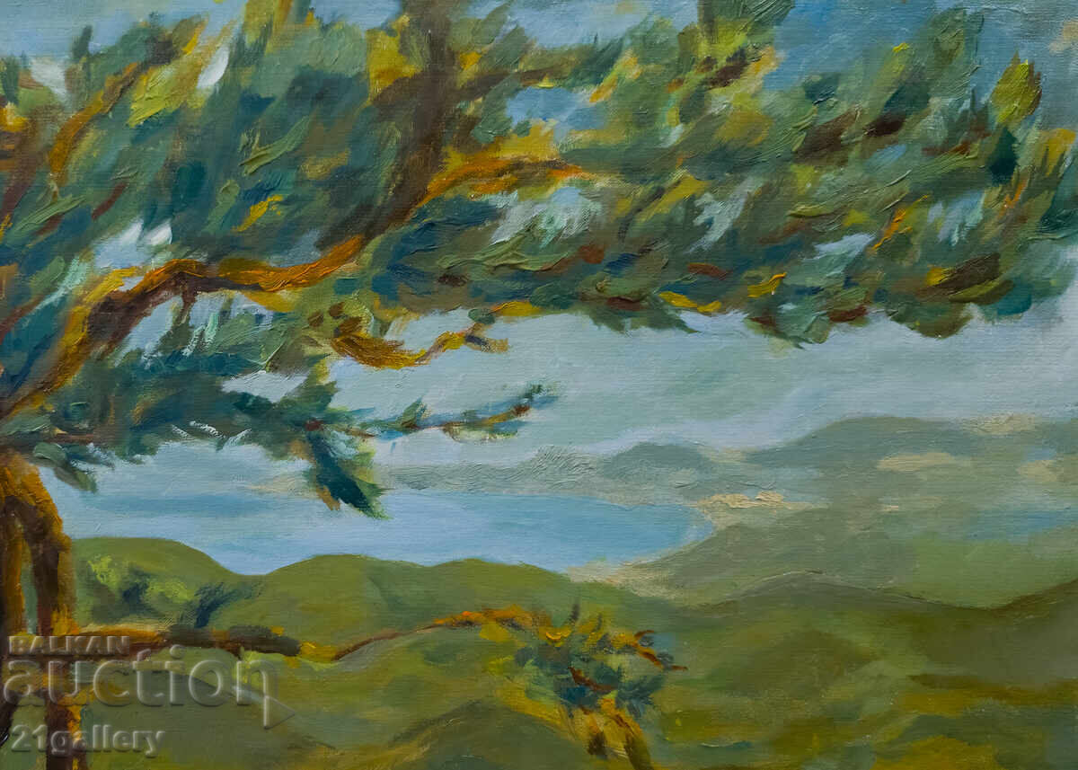 Пейзаж маслени бои - 5