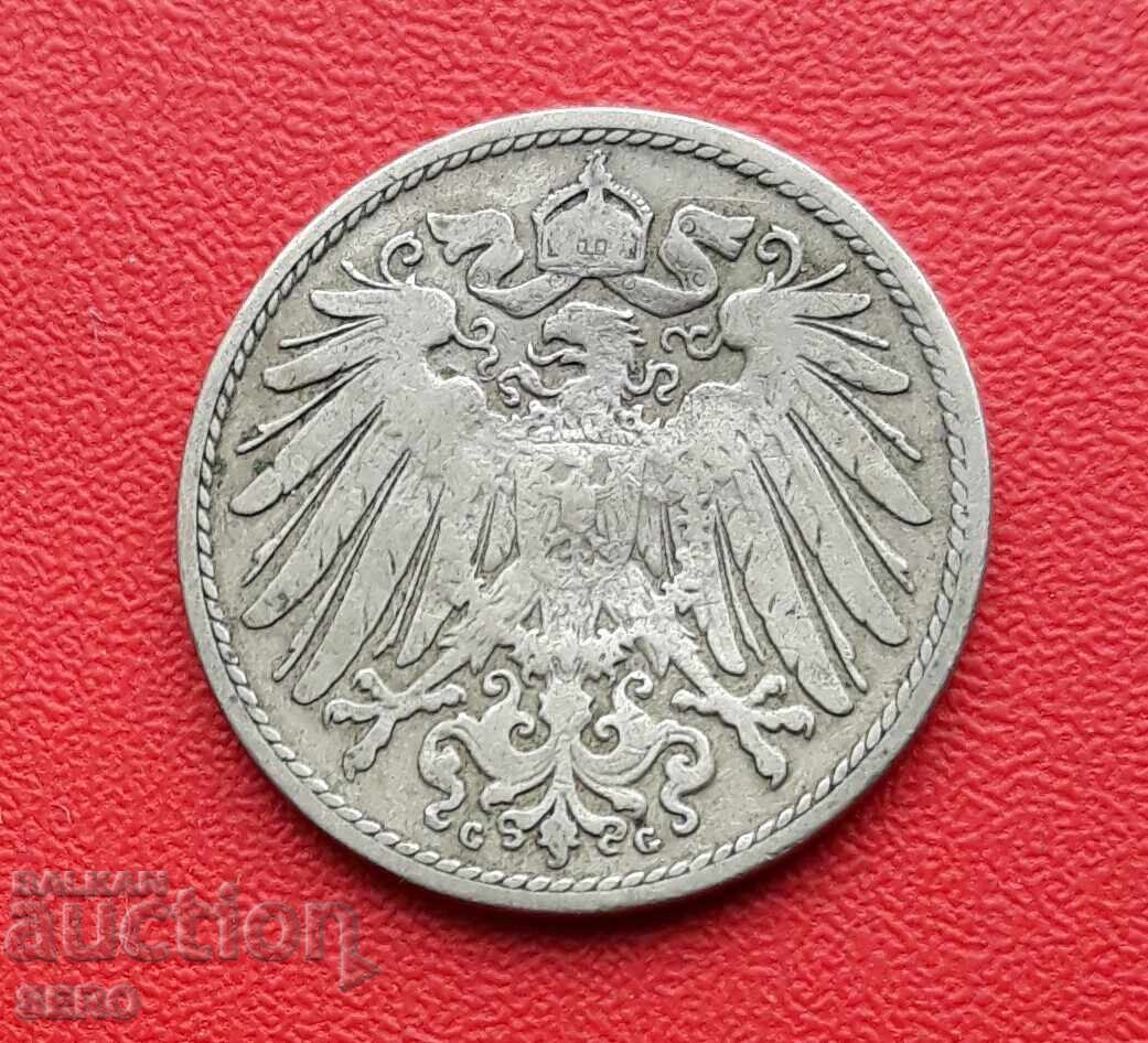 Germania-10 Pfennig 1896 G-Karlsruhe-foarte rar cu preț 9.00 BGN | € 4.60 Germania-10 Pfennig 1896 G-Karlsruhe-foarte rar cu preț 9.00 BGN | € 4.60