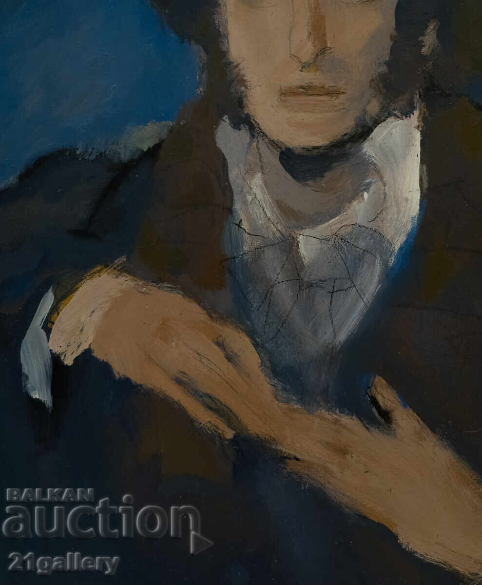 Σύγχρονος ελαιογραφικός πίνακας πορτρέτο του Αλεξάντερ Πούσκιν - 5