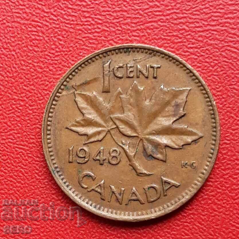 Canada 1 Cent 1948 Canada 1 Cent 1948