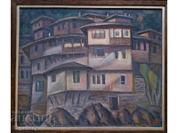 Prof. Stoyan Domuschiev (1935-2021) Vopsele de peisaj / ulei