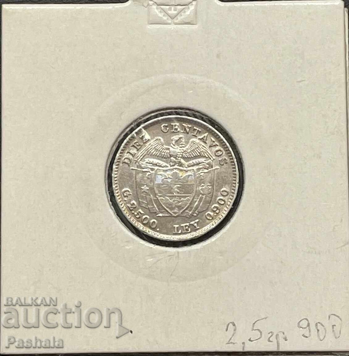 Colombia 10 Centavos 1940 Colombia 10 Centavos 1940