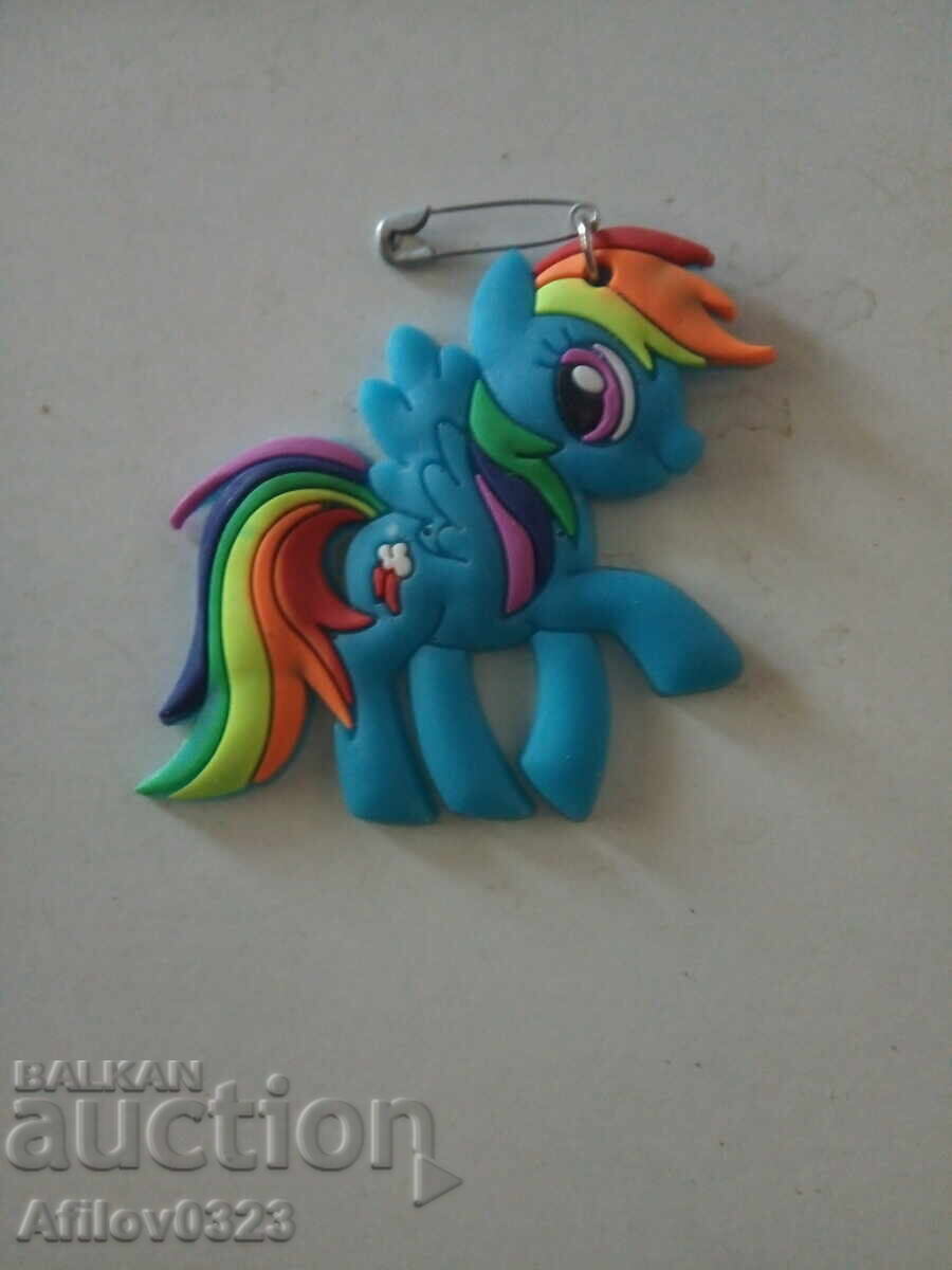 Children's rubber plastic "Little Horse - Whirlwind"