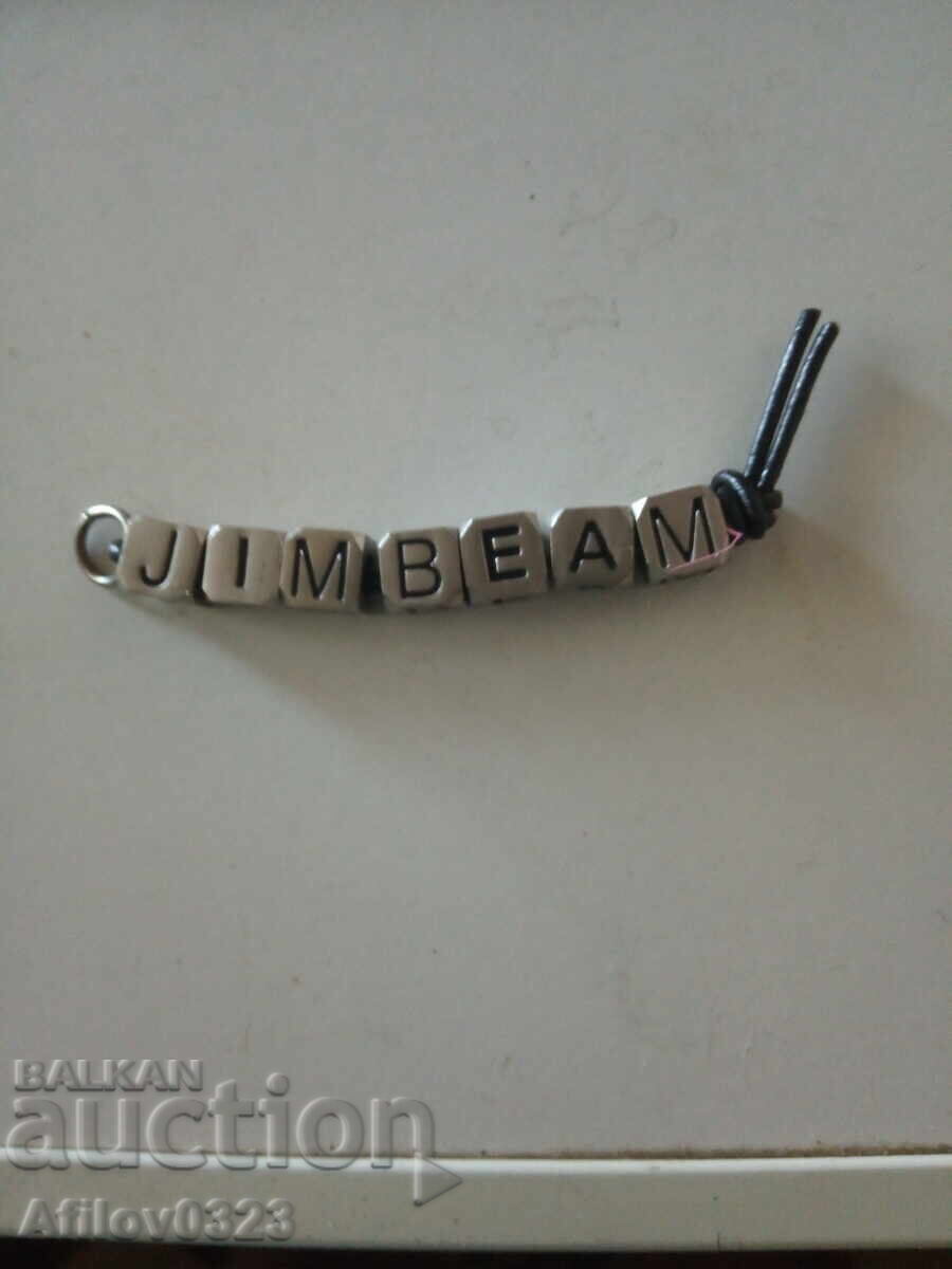 Capac de reclamă pentru whisky "Jim Beam"