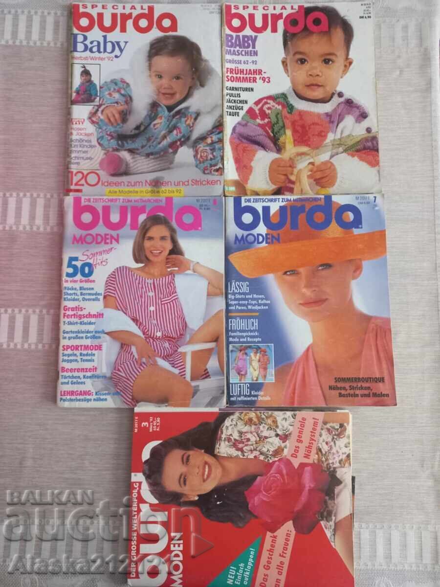 Παρτίδα περιοδικών Burda / Μπούρντα/ Παρτίδα περιοδικών Burda / Μπούρντα/
