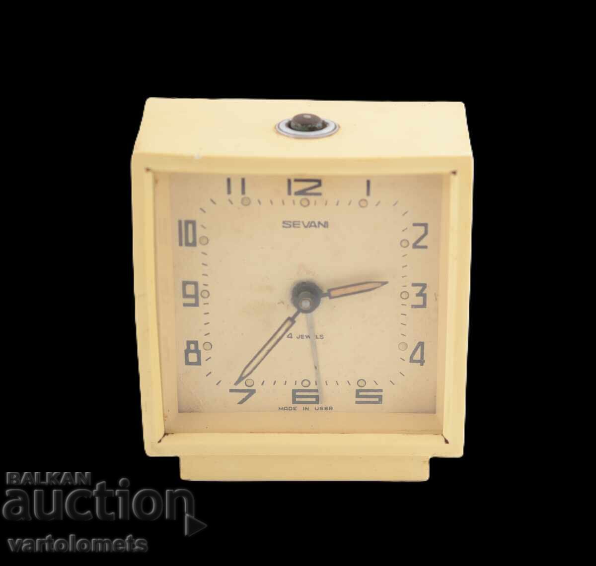 Ξυπνητήρι SEVANI ΕΣΣΔ - λειτουργεί Ξυπνητήρι SEVANI ΕΣΣΔ - λειτουργεί