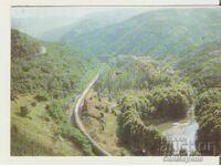 Carte poștală Bulgaria Defileul Iskar 2*