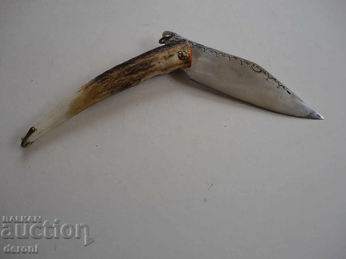 Τεράστια χάραξη κέρατου κουκουβάγιας, μαρκαρισμένο ναβάχα με τιμή 250.00 BGN | € 127.82