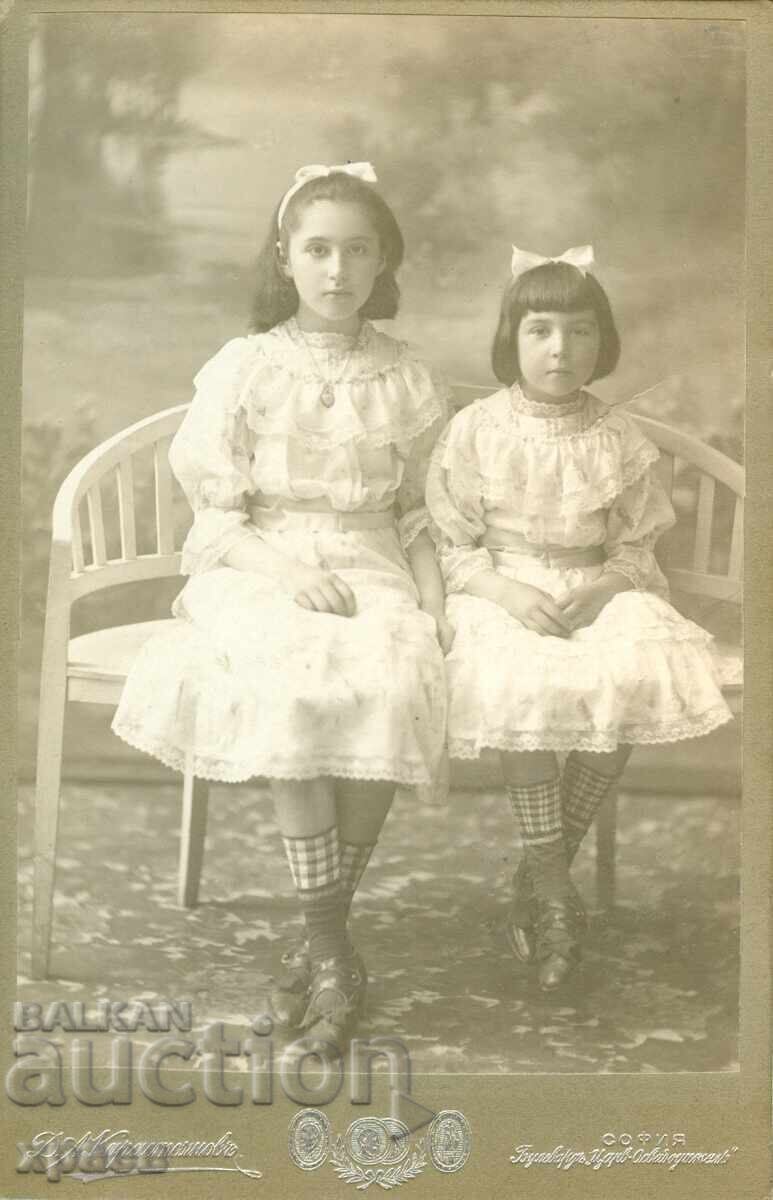 FOTOGRAFIE VECHE - CARTON - D. KARASTOYANOV - SOFIA - 1034