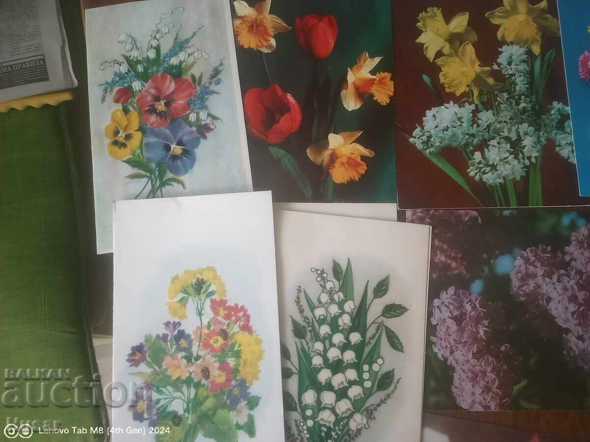 PC flori, diverse 29 buc excelente PC flori, diverse 29 buc excelente