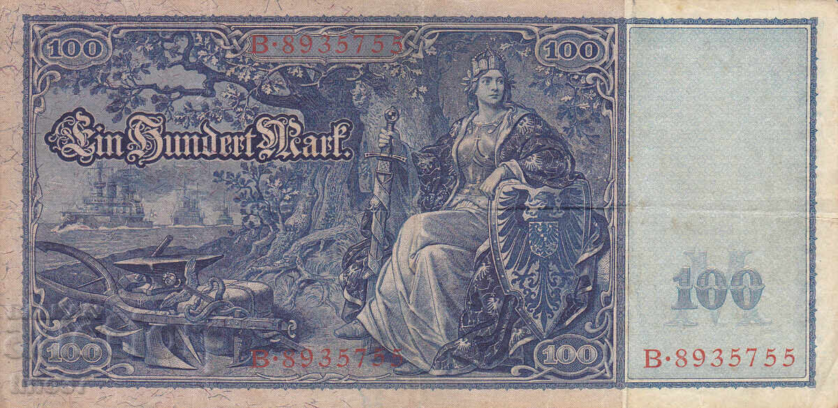 Auction  tino37- GERMANY - 100 STAMPS - 1910- VF
