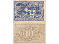 tino37- ΓΕΡΜΑΝΙΑ / Δ. ΓΕΡΜΑΝΙΑ/ - 10 PFENNIG - 1948 - VF